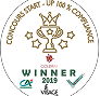 Logo Concours Startup 100% Compliance