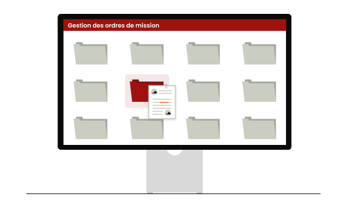 Illustration de l'ouverture de mission