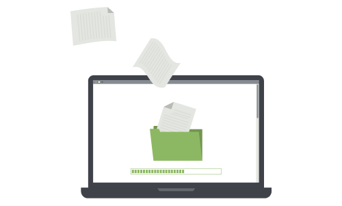 Illustration de la gestion des pièces justificatives