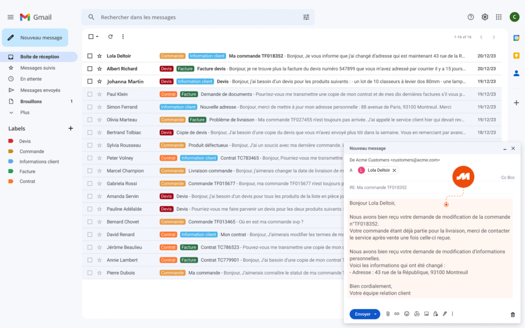 Gmail Integration Step 3