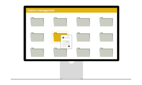 Illustration de la gestion de sinistres