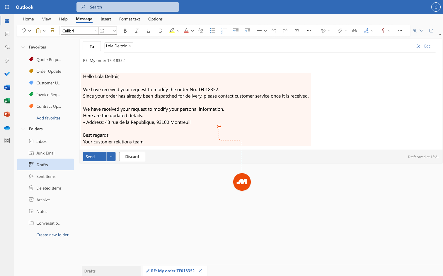 Exchange Integration Step 3