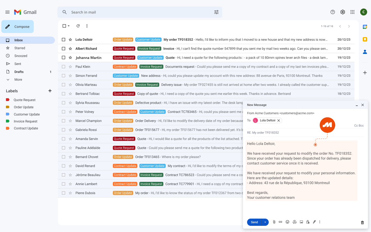 Gmail Integration Step 3