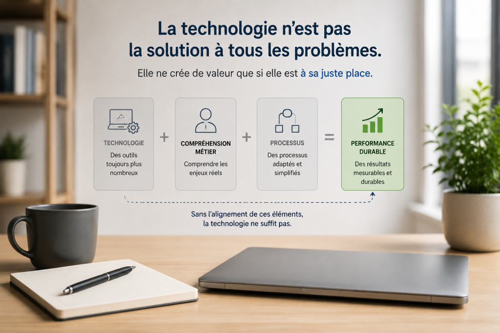 Pourquoi la technologie seule ne suffit plus